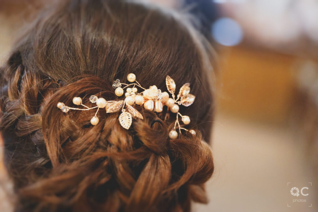 Coiffure de la mariée