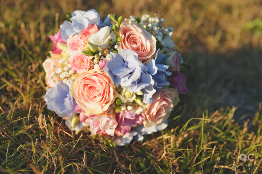 Photo du bouquet de la mariée